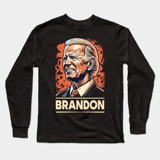 dark brandon 2024 - brandon Long Sleeve T-Shirt